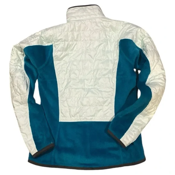 Patagonia packable Fleece hybrid nano puff gorpcore outdoor jacket woman M - Picture 8 of 9